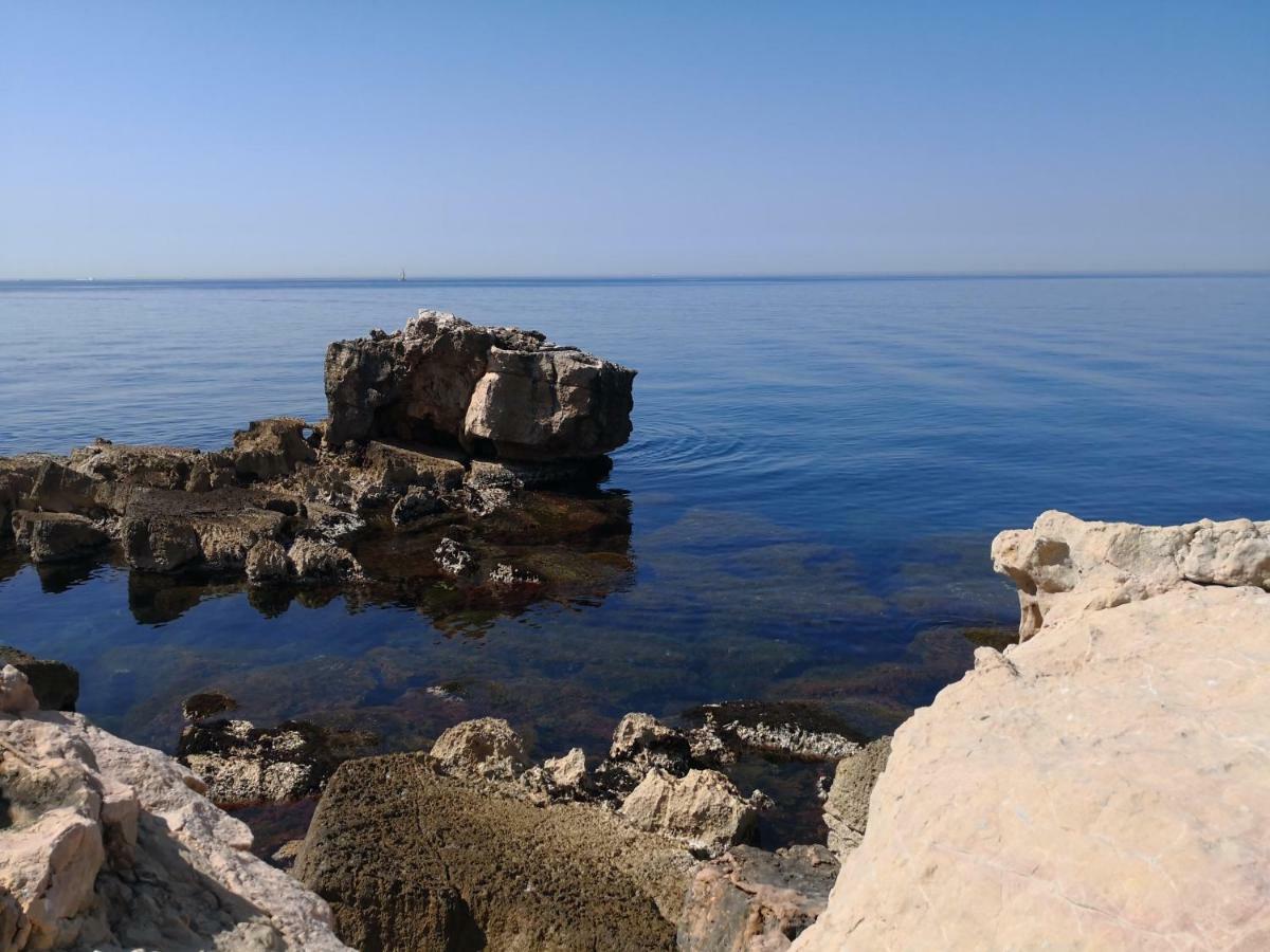 סיס-פור-לה-פלאז' Domaine De La Coudouliere, T2 Climatise Terrasse Vue Mer Sans Vis A Vis Plage A 100M מראה חיצוני תמונה